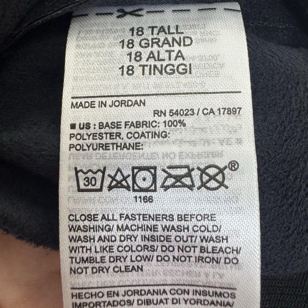 Old Navy Extra High Waisted Faux Leather Pants Womens 18 Tall Office Rock Grunge - Picture 6 of 6